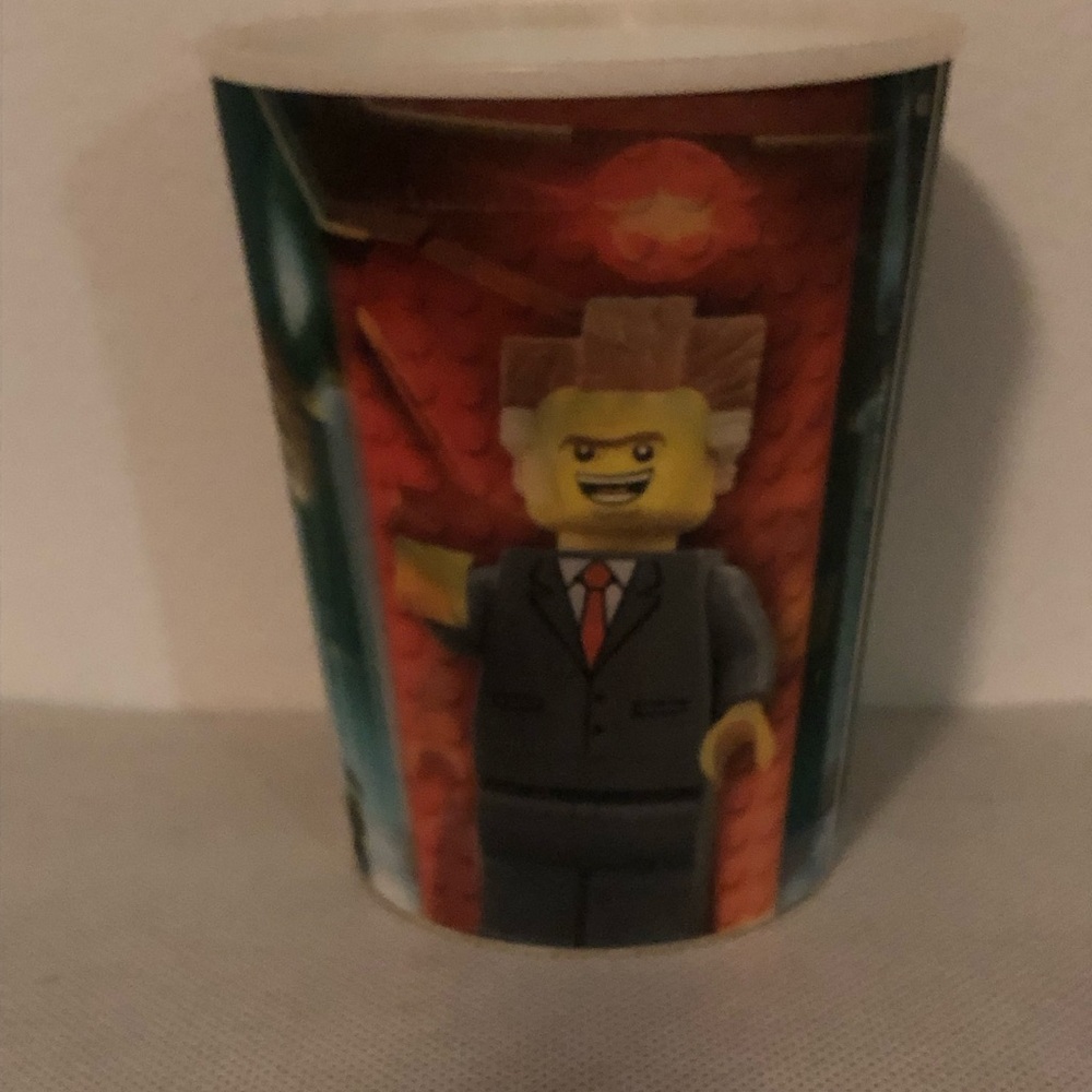McDonald’s Lego Movie Holographic Plastic Cups.